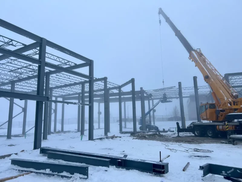 structural steel - calgary - winter - solico metal